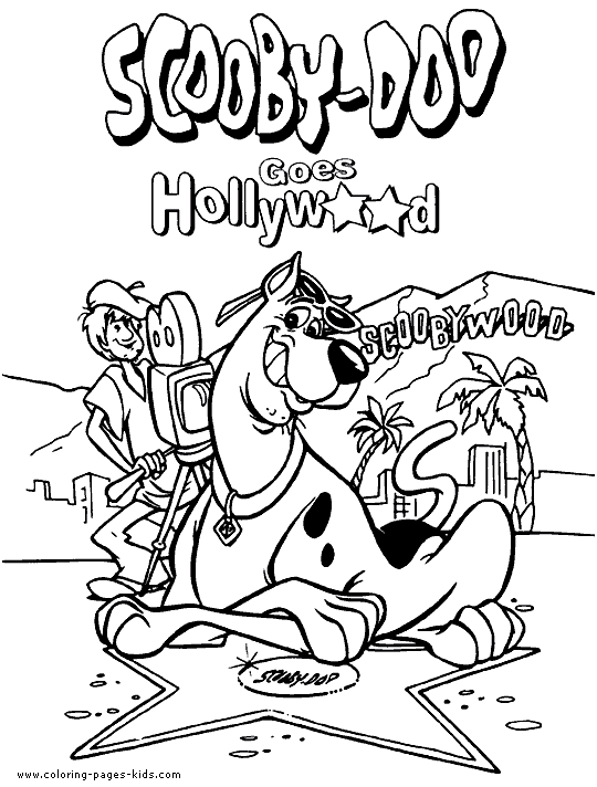 Scooby Doo kolorowanki